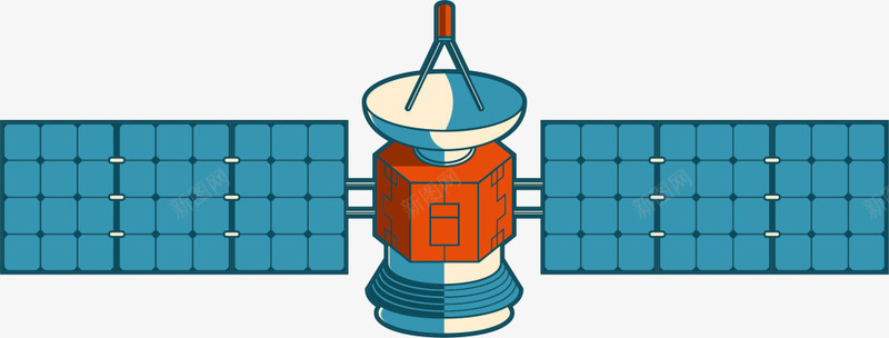 世界航天日蓝色卫星png免抠素材_新图网 https://ixintu.com 世界航天日 太空卫星 宇宙 航天卫星 蓝色卫星 蓝色卫星板