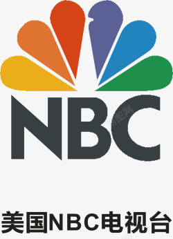 美国CBS电视台美国NBC电视logo矢量图图标高清图片