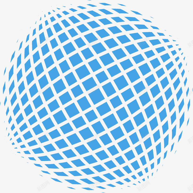 放大方块png免抠素材_新图网 https://ixintu.com 放大 方块 正方形 蓝色