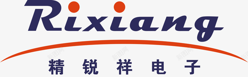 精锐祥电子logo矢量图图标图标