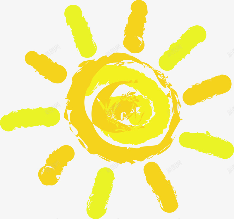 卡通手绘太阳png免抠素材_新图网 https://ixintu.com 创意太阳 卡通 卡通太阳 可爱 太阳 手绘