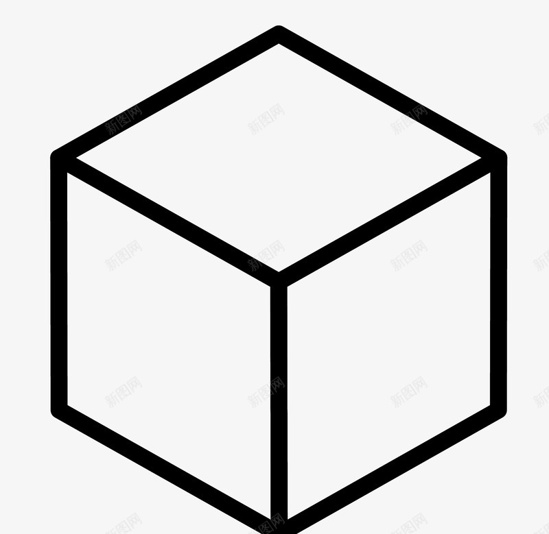 手绘方块图标png_新图网 https://ixintu.com 手绘画 方块 矢量装饰 立体方块 装饰
