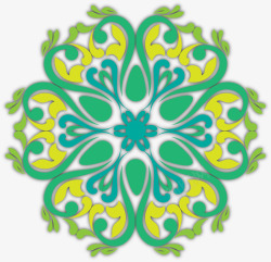 古典民族花纹装饰图案素材