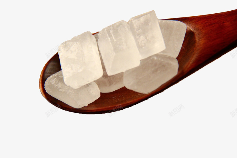 木勺里的冰糖png免抠素材_新图网 https://ixintu.com 冰糖 单晶冰糖 方块 方糖 晶体 木勺 甜食 糖分 食物