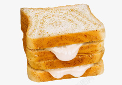方块面包网红早餐糕点方块奶酪包乳酪面包高清图片