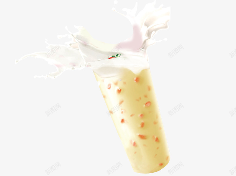 牛奶饮料水果饮料png免抠素材_新图网 https://ixintu.com 水果饮料 牛奶 饮料