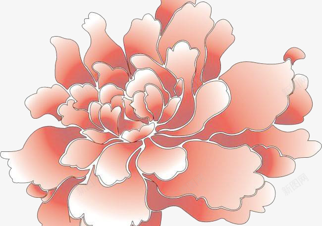 富贵的美好png免抠素材_新图网 https://ixintu.com 植物 牡丹花海 艺术 花卉 装饰 鲜花