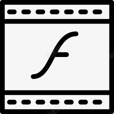 Flash视频图标图标
