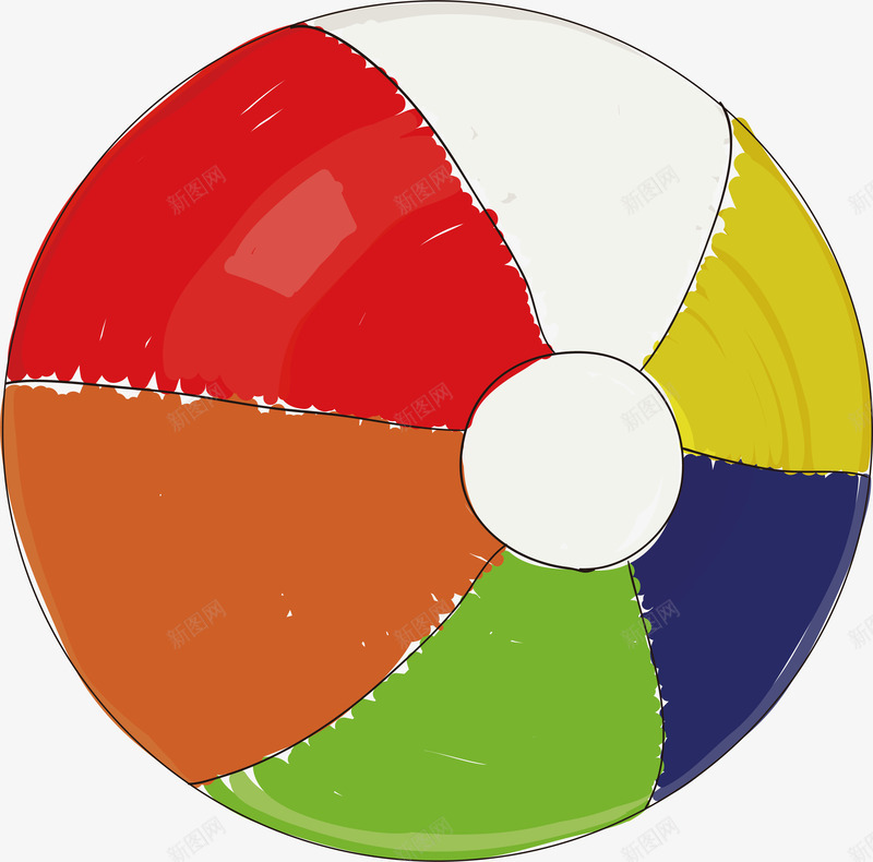 手绘水彩沙滩水球插画矢量图ai免抠素材_新图网 https://ixintu.com 太阳镜 帽子 手绘 拖鞋 柠檬饮料 水彩 水球 沙滩 酒杯 矢量图