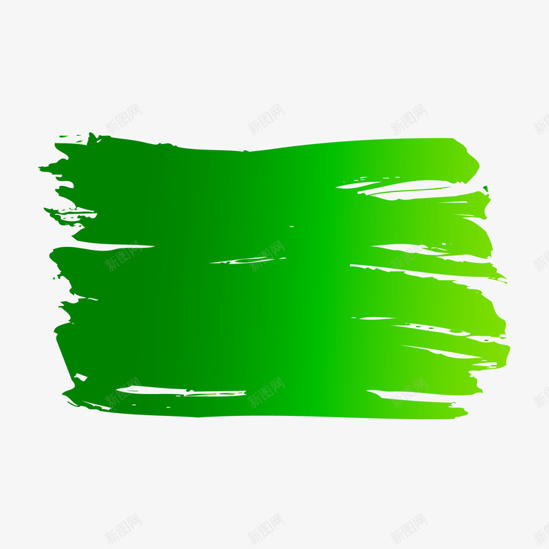 绿色笔刷矢量图ai免抠素材_新图网 https://ixintu.com 墨印 矢量笔刷 绿色笔刷 矢量图