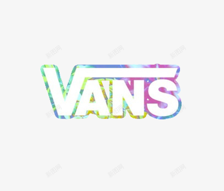 彩色万斯的logo图标png_新图网 https://ixintu.com logo 七彩 创意 变化 彩色 彩虹色 标签 色彩 设计感
