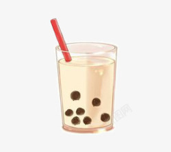 珍珠奶茶素材