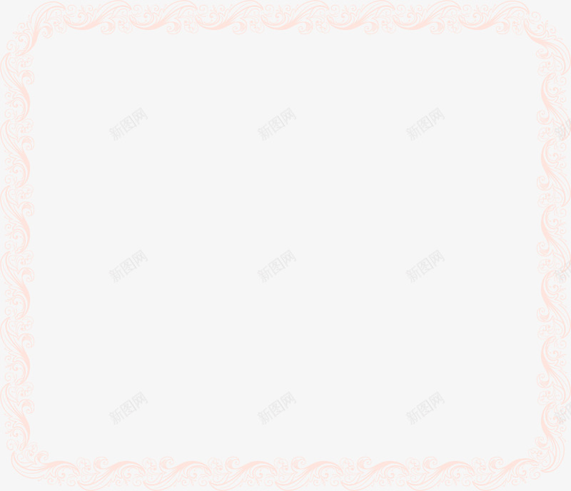 粉色欧式花藤框架png免抠素材_新图网 https://ixintu.com 婚姻 婚礼 欧式框架 浪漫 爱情 花藤框架 花边 边框纹理