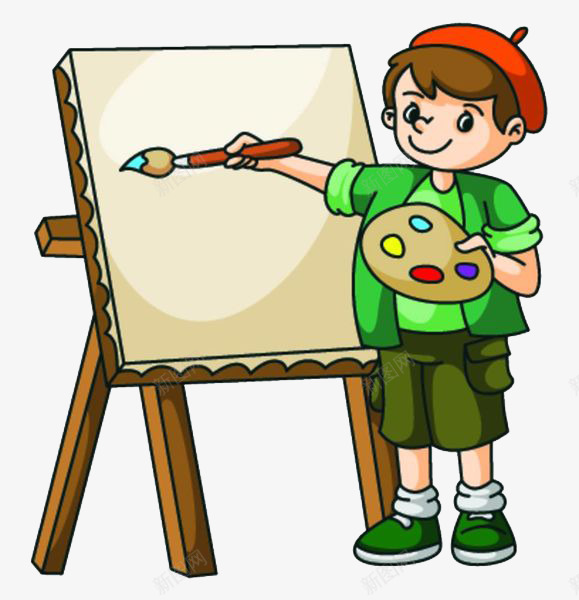 在画板上画画的男孩png免抠素材_新图网 https://ixintu.com 书画比赛 作画 儿童画板 创意 勾勒 手握毛笔 手绘 描绘 涂抹 画图 画画 画笔 素描 纸笔 绘出 绘图 绘画 色彩应用