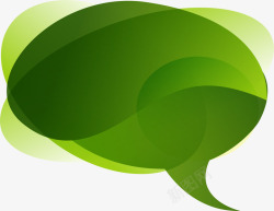 浮动对话框创意梦幻色彩对话框生机绿高清图片