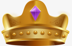 金色亮晶晶的皇冠图素材