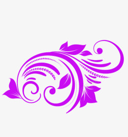 紫情花纹高清图片