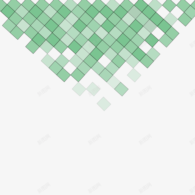 绿色方块矢量图eps免抠素材_新图网 https://ixintu.com png素材 方块 绿色方块 矢量图