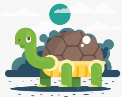 立体海龟呆萌卡通立体海龟高清图片