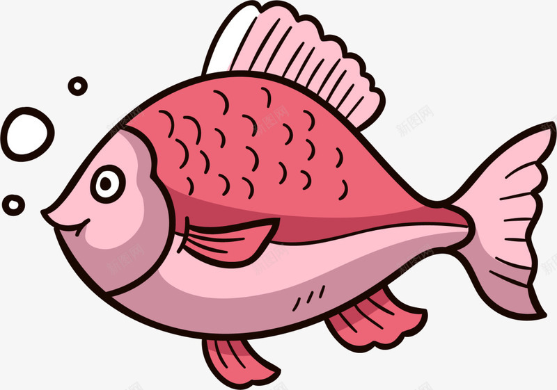 世界海洋日吐泡泡的鱼png免抠素材_新图网 https://ixintu.com 世界海洋日 可爱小鱼 吐泡泡的鱼 憋气 海洋生物 红色小鱼 鱼吐出来的气泡