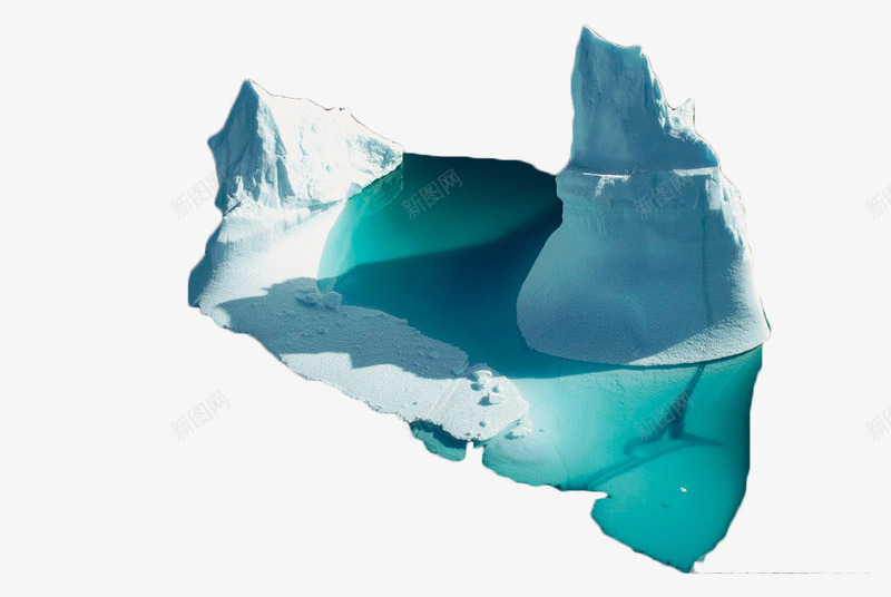 冰山一角png免抠素材_新图网 https://ixintu.com 冰块 冰山 冰山一角 大海 模型 浮冰 海面 蓝色