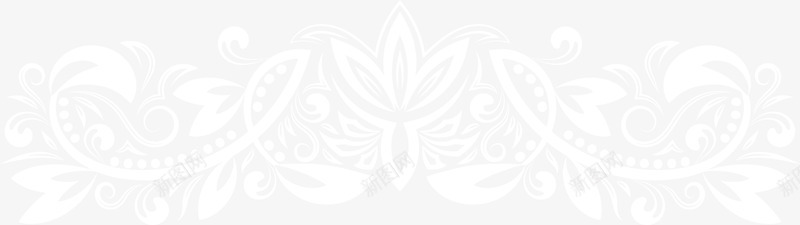 白色清新花藤图案png免抠素材_新图网 https://ixintu.com 免抠PNG 图案 植物 清新 白色 花藤 装饰图案