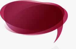 浮动对话框创意梦幻色彩对话框玫瑰红高清图片