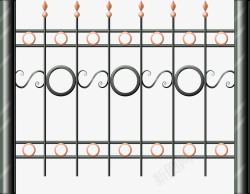 欧式装饰布艺铁艺欧式围栏矢量图高清图片
