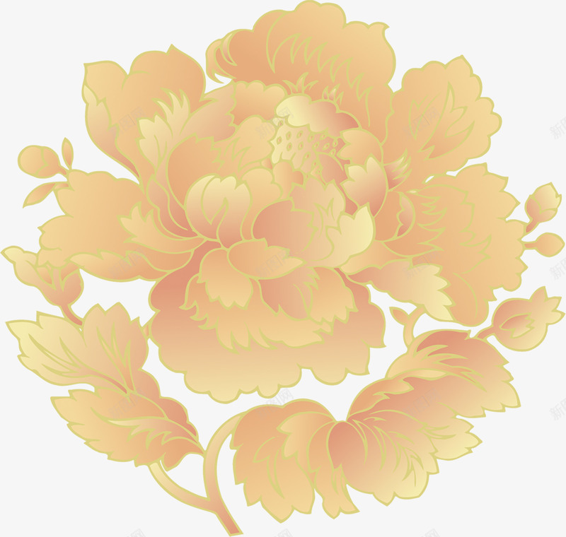 卡通植物花朵印花效果png免抠素材_新图网 https://ixintu.com 卡通 印花 效果 植物 花朵