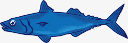 立体海鱼蓝色立体大海深海鱼高清图片