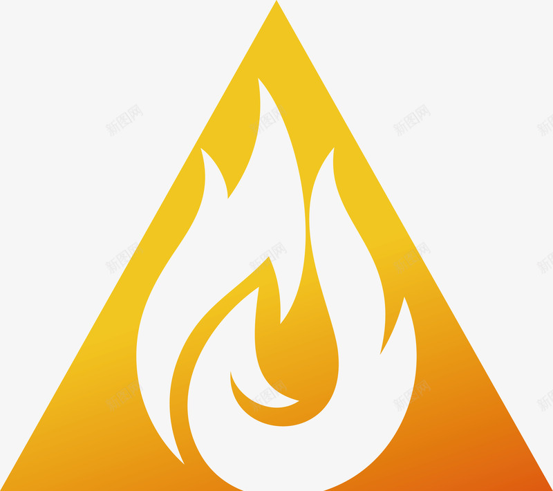 火焰安全标志png免抠素材_新图网 https://ixintu.com 卡通 安全 标志 火焰