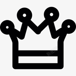 魅力的鸭头皇冠图标高清图片