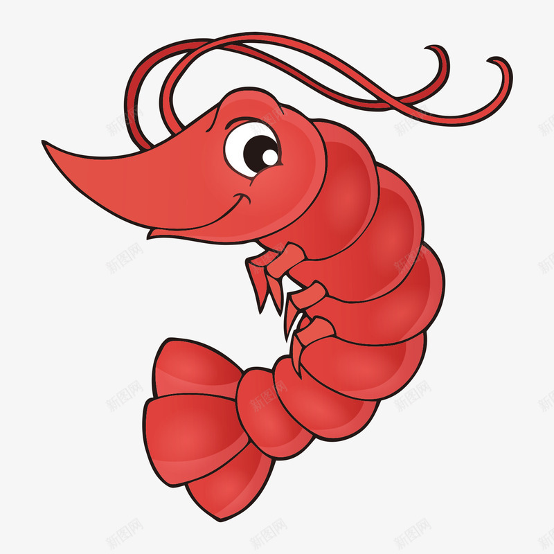 世界海洋日海虾png免抠素材_新图网 https://ixintu.com 世界海洋日 动物 卡通 卡通动物 各种海洋动物 海洋 海虾