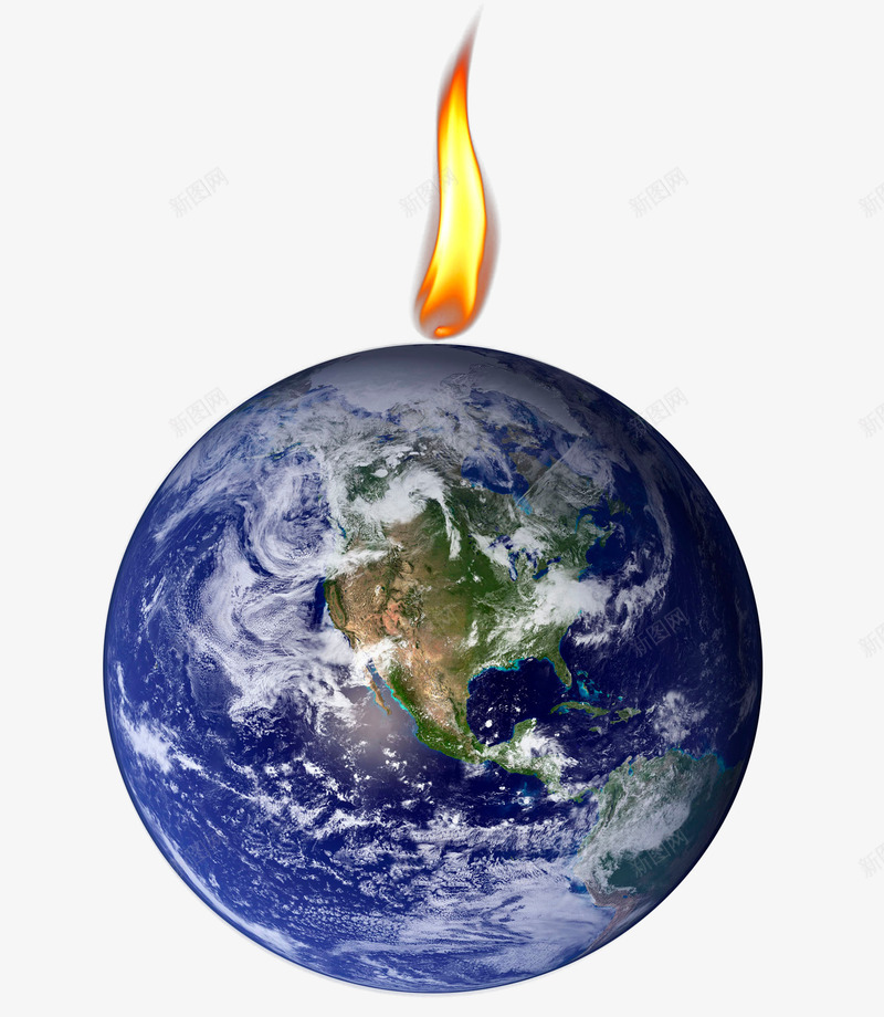 手绘地球火苗png免抠素材_新图网 https://ixintu.com 大火 手绘 火焰 火焰形状 火苗 燃烧 着火 蓝色地球