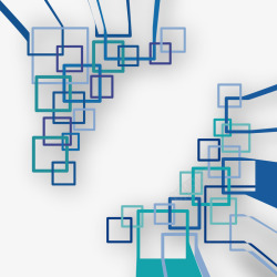 方块拼接图案矢量图素材