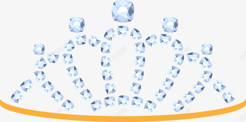 水晶钻石皇冠png免抠素材_新图网 https://ixintu.com 一堆宝石 一堆钻石 宝石 权利 水晶 皇冠 矢量宝石 钻石