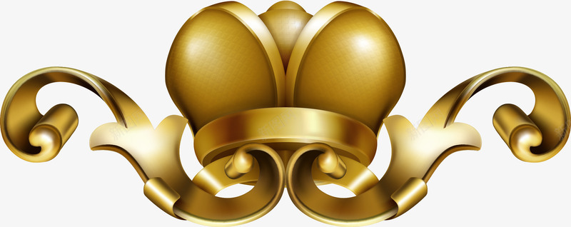 皇冠png免抠素材_新图网 https://ixintu.com 国王 权利的象征 欧式风格 王冠 皇冠 金色