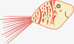卡通动物鱼矢量图素材