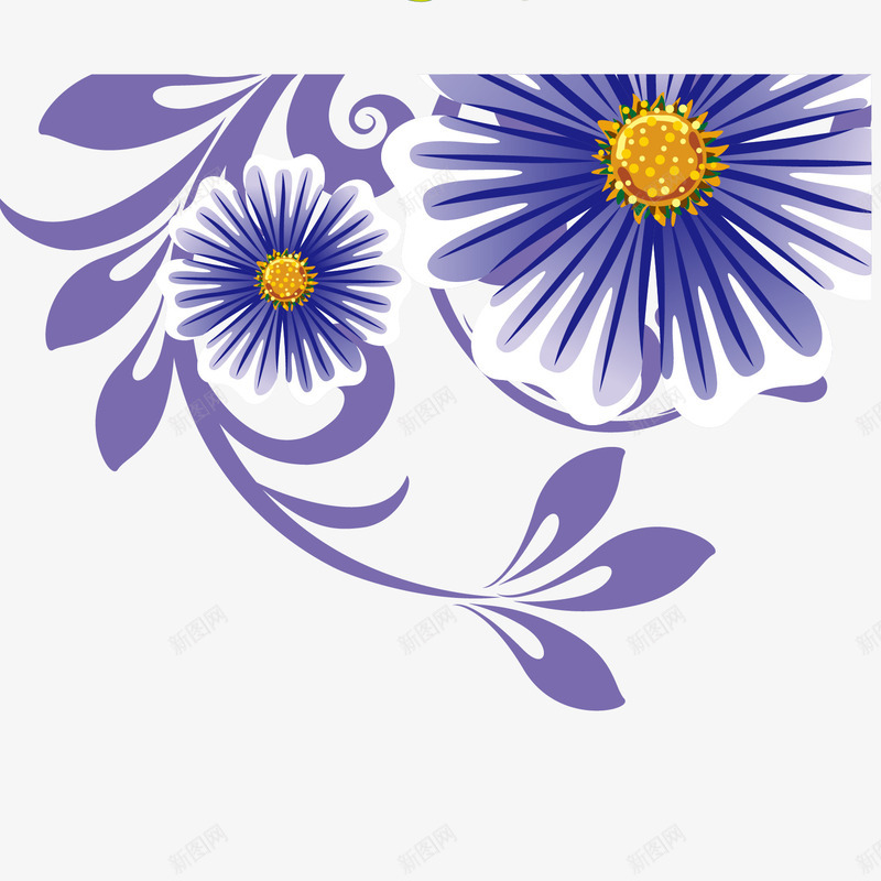 紫色花卉缠绕花藤png免抠素材_新图网 https://ixintu.com 紫色 缠绕 缠绕的花藤 花卉 花藤