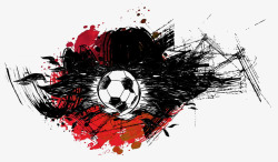 足球涂鸦足球涂鸦高清图片