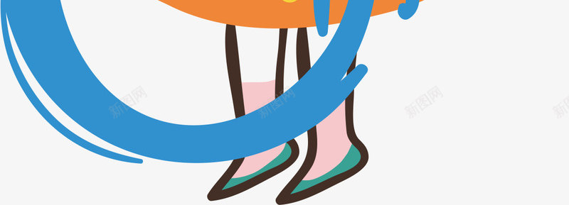画画的女孩png免抠素材_新图网 https://ixintu.com 卡通人物 彩色 油漆桶 画画的人 笔刷