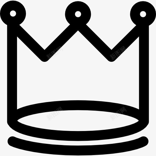 国王的皇冠变圆尖图标png_新图网 https://ixintu.com 冠 国王的王冠 圆冠 圆尖 王冠的变体