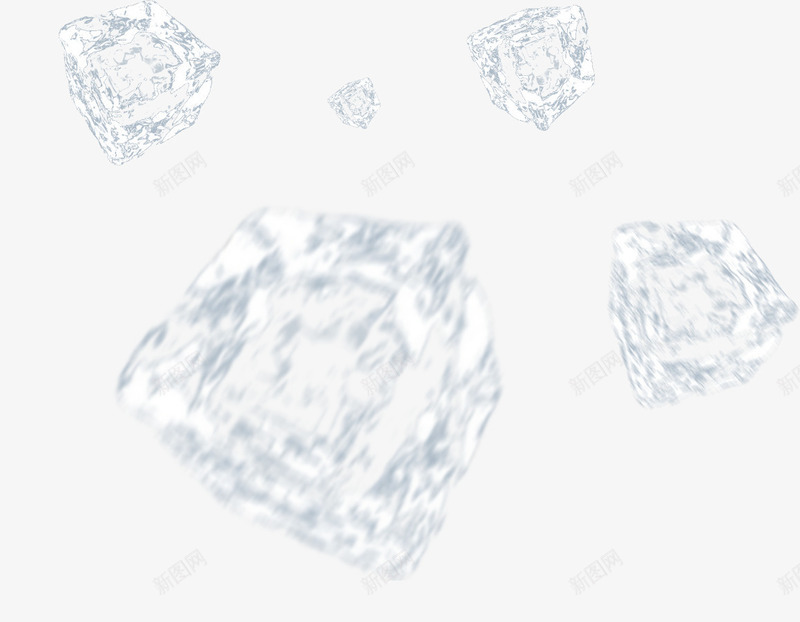 晶莹剔透透明冰块png免抠素材_新图网 https://ixintu.com 冰块 剔透 晶莹 素材 透明