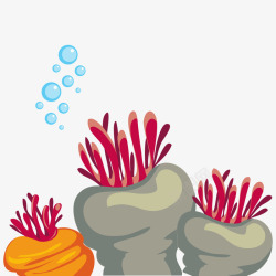 海洋植物水生植物素材