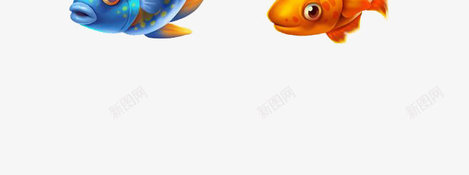 海洋鱼类游戏图标png_新图网 https://ixintu.com 卡通 游戏 航洋 鱼类