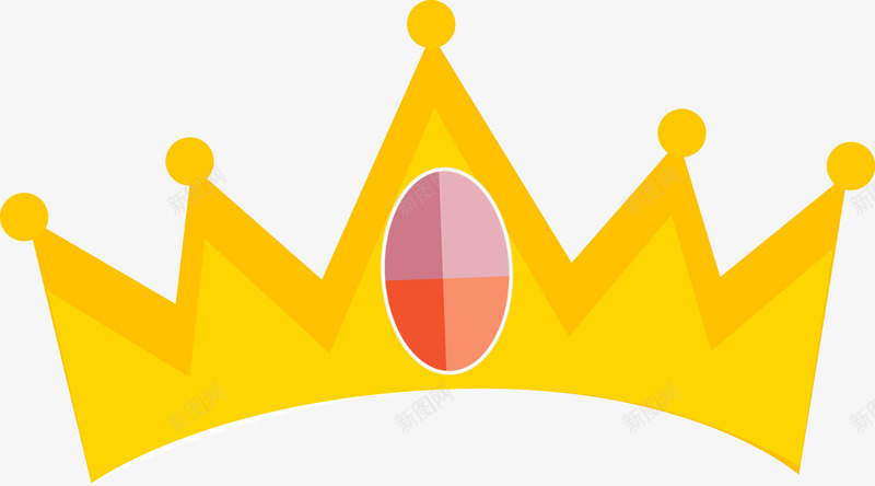 卡通皇冠装饰图案png免抠素材_新图网 https://ixintu.com 免抠PNG 卡通 王冠 皇冠 装饰图案