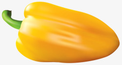 黄色彩椒蔬菜素材
