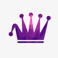 皇冠紫紫色皇冠高清图片