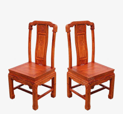两对椅子红木对椅高清图片