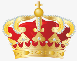 基督教用品珍珠镶嵌的教皇皇冠高清图片